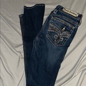 Rock Revival Women's Dark Blue Straight Jeans